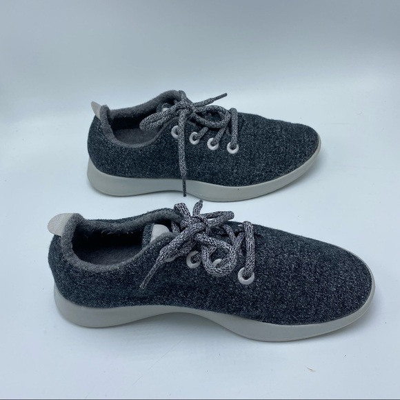 Allbirds Grey Wool Runners Running Shoe Size 8 - Picture 3 of 7